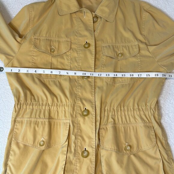 Penny Jay by Valstar tan microfiber safari jacket SIZE 40 - Picture 8 of 11